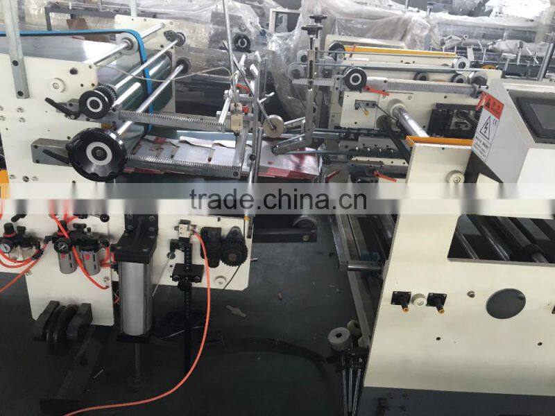 High speed Automatic Carton Folder Gluer Machine For Lock-Bottom Paper Box /prefold carton box folder gluer