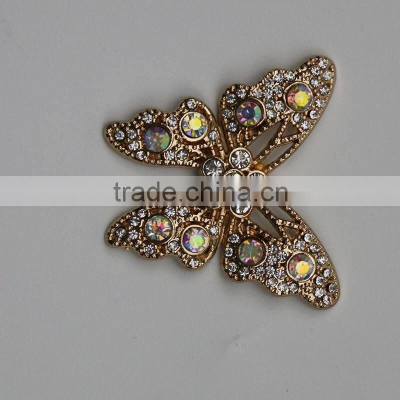 Elegant butterfly shape Metal Shoe Decor Shoe Clip For Men Formal shoes or dress