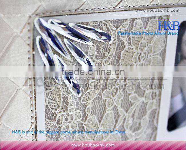 H&B fancy 50th wedding anniversary photo album