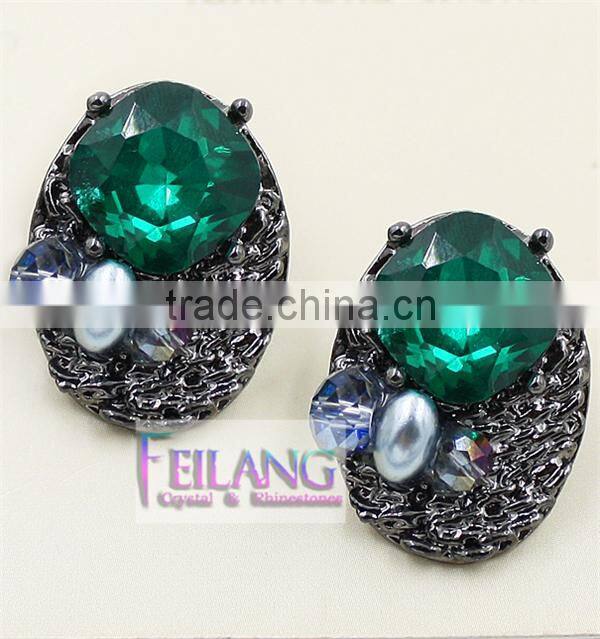 Fashion Earrings Alloy Earrings Exaggerated Retro Stud Earrings