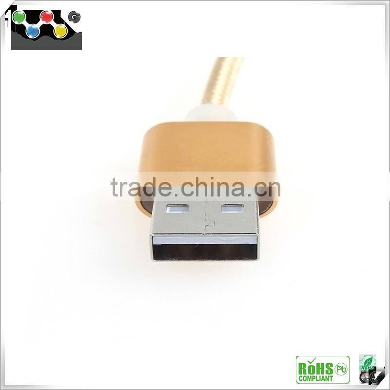 2016 New design phone cable , USB 2 in 1charging cable for iPhone6/6s , Best Price Data Transfer usb cable,Two Sided Usb Cable