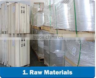 ALU+PET+ALU used for air ducts