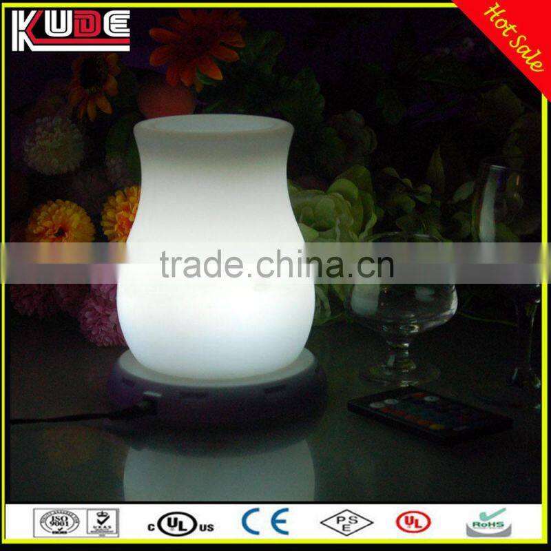 Club and Bar Table Lamp PE Material Wireless LED Decorative Night Lamp With RGB Colors Changing