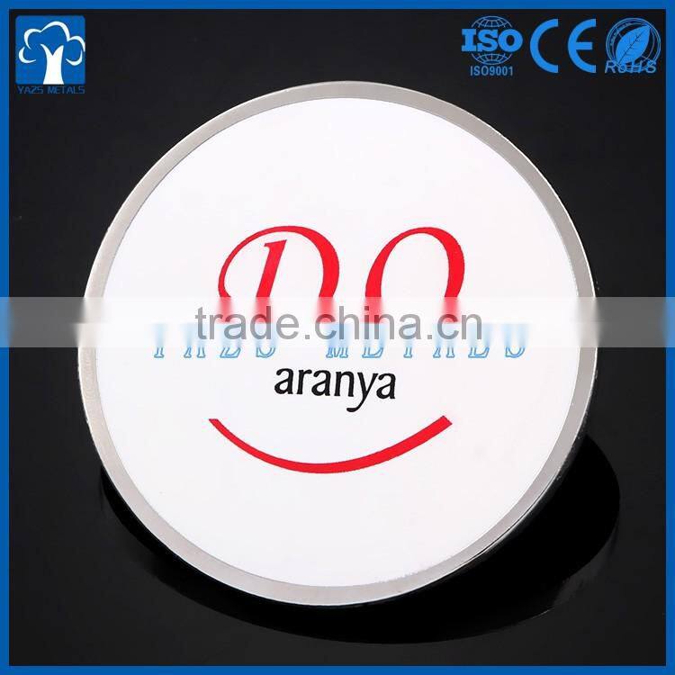 digital printing and dome finish custom metal lapel pins