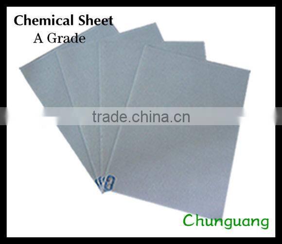 Non-woven chemical sheet used as toe puff & counter