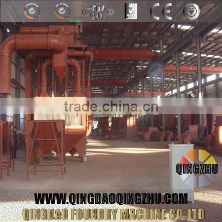 QXY Series Steel Plate Pretreatment Line Pedrail Shot Blasting Machinery