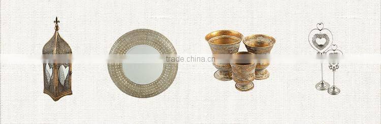 Elegant White Home Stand For Metal Candel Holder