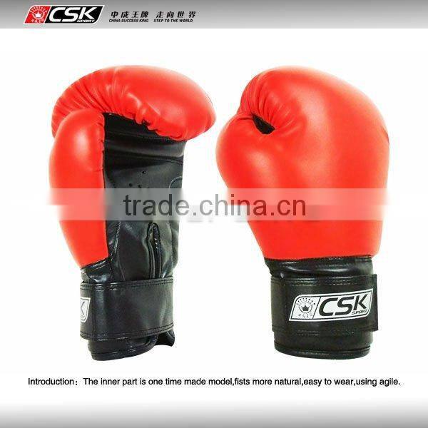 Synthetic leahter cheap boxing gloves
