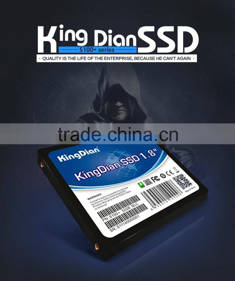 KingDian 2.5' SATAII 32GB Original Brand Solid State Drive SSD hard drive testing equipment (S100 32GB)