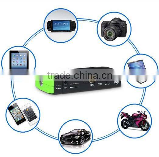 Multi-function power bank 13600mAh 13600mAh jump start car battery pack