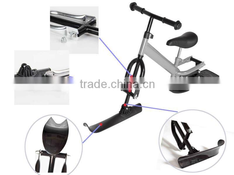 Kids ski Kid snow sled/snow scooter ski / snow push bike