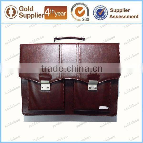 2014 Top-grade black men briefcase/laptop bags