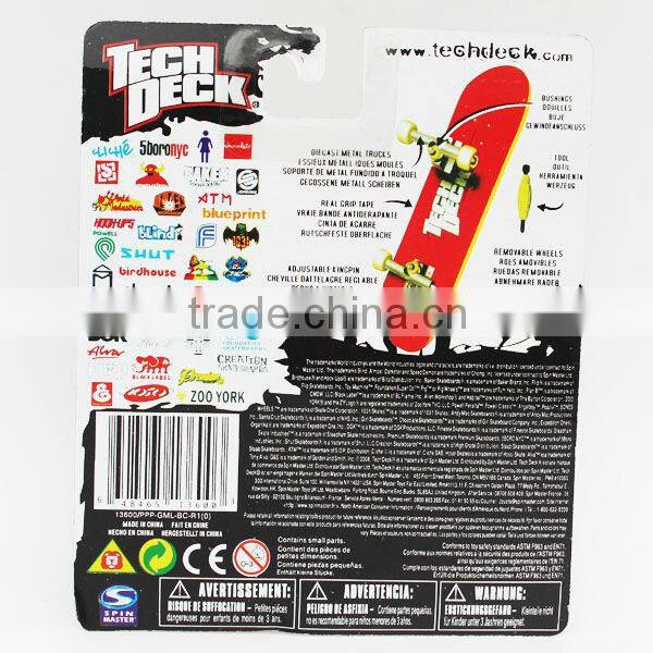 Tech Deck Fingerboard Skateboard World Industries Wet Willy Blue 96mm #1289