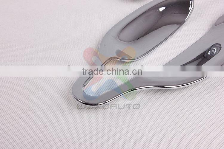 SET ABS CHROME DOOR HANDLE BOWL INSERTS COVER DOOR HANDLE BOWL FOR SONATA NF 2006-2008
