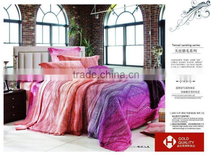 Beautiful Printed Tencel Bedding Set