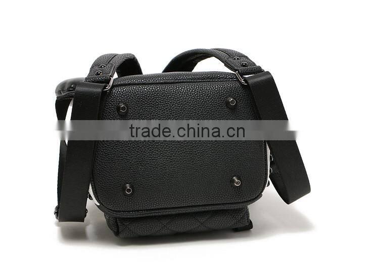 fashion pu backpack handmake panda design day backpack bag for young