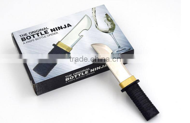 Wonderful gifts Creative samurai sword little knife Beer bottle opener