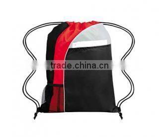 Colorful drawstring backpack bags