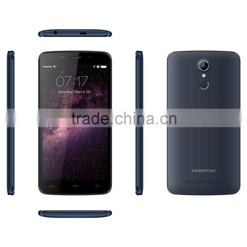 High Speed feature 5.5inch 4G Smartphone Android 6.0 MT6737 Quad core HOMTOM HT17