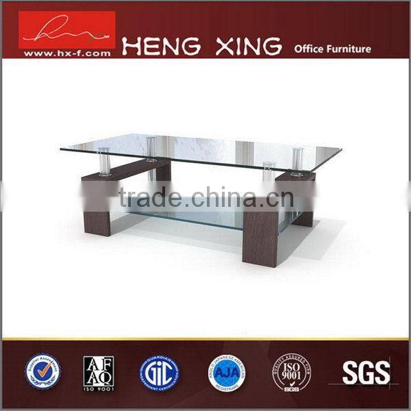 High potency new style tempered glass office hardware table