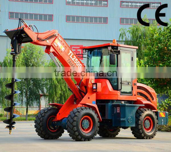 4x4 mini tractor with 2.5Ton wheel loaders TL2500