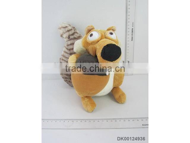 Battery Operated Stuffed Plush Pink Pig Toy