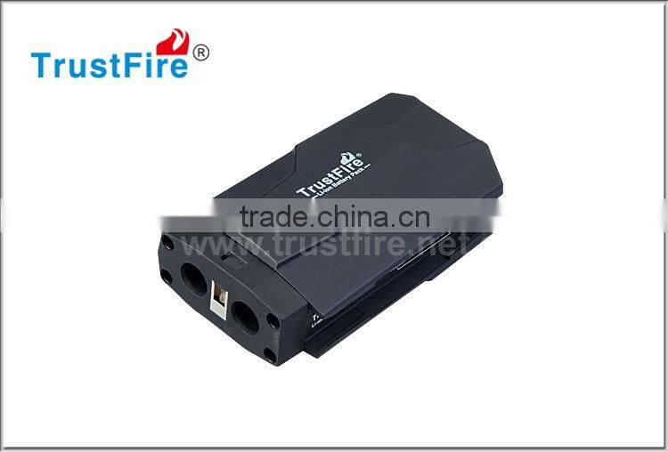 Trustfire 4.2V 6200mah waterproof battery 6200mah rechargeable battery pack with intelligent battery charger to bicycle light