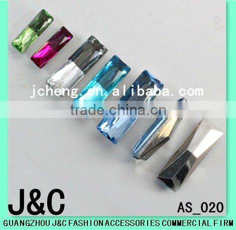 garment accessories crystal round shape acrylic stone