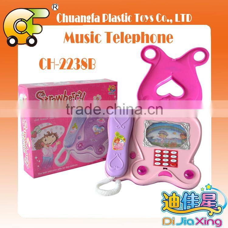 Musical instrument guitar toys cartoon intelligence guitar with light