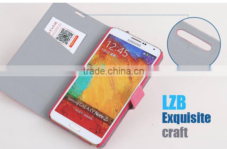 LZB Silk grain series PU leather case for Sony Xperia C C2305 S39H