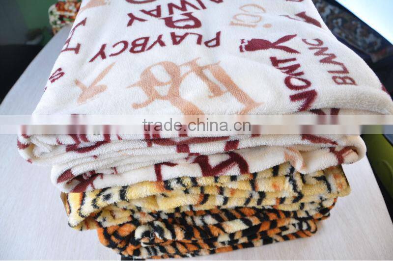 Manufactory wholesale 100%polyester home textile organic swaddle blanket kids bed set