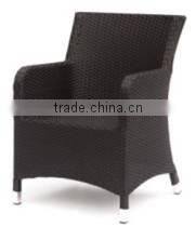 PE rattan Chair and table rattan garden furniture canteen tables and chairs
