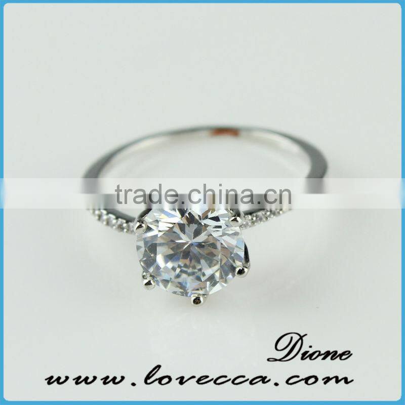 fashion jewelry ring!latest weddingring design!micro pave diamond setting ring-925 silver ring wholesale jewelry