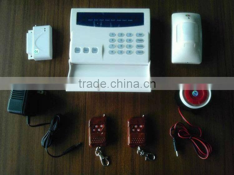 Best Home Alarm System,8 LED zone PSTN alarm