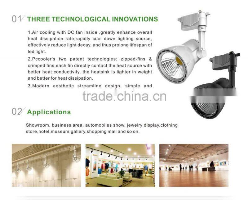 High Quality COB 20w led track light