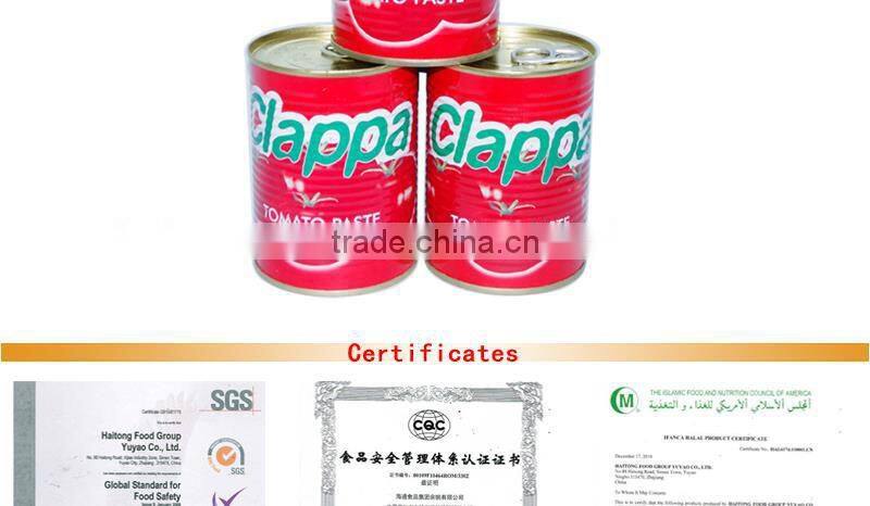 400g Fresh Brix 28-30% Cold Break Canned Tomato Paste,importing tomato paste 400gX24tins