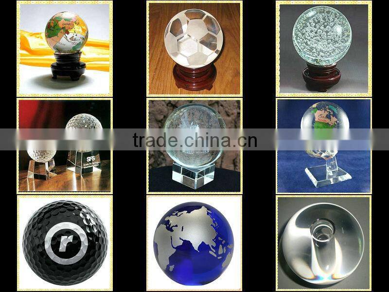 Wholesale Handmade Cheap Blue Crystall Ball For Feng Shui Decoration