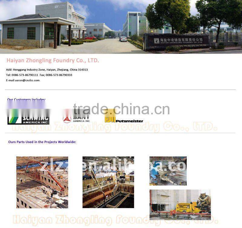 concrete pump spare parts - pm pump pipe