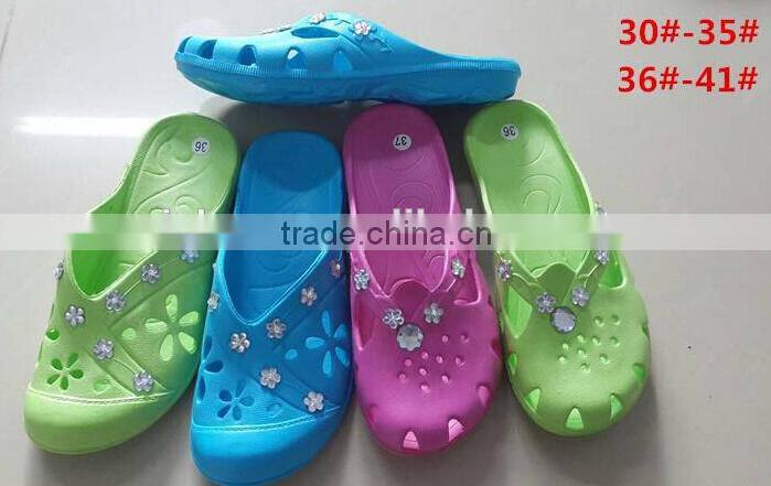 new design mould fashion eva injection garden shoes for women 2015