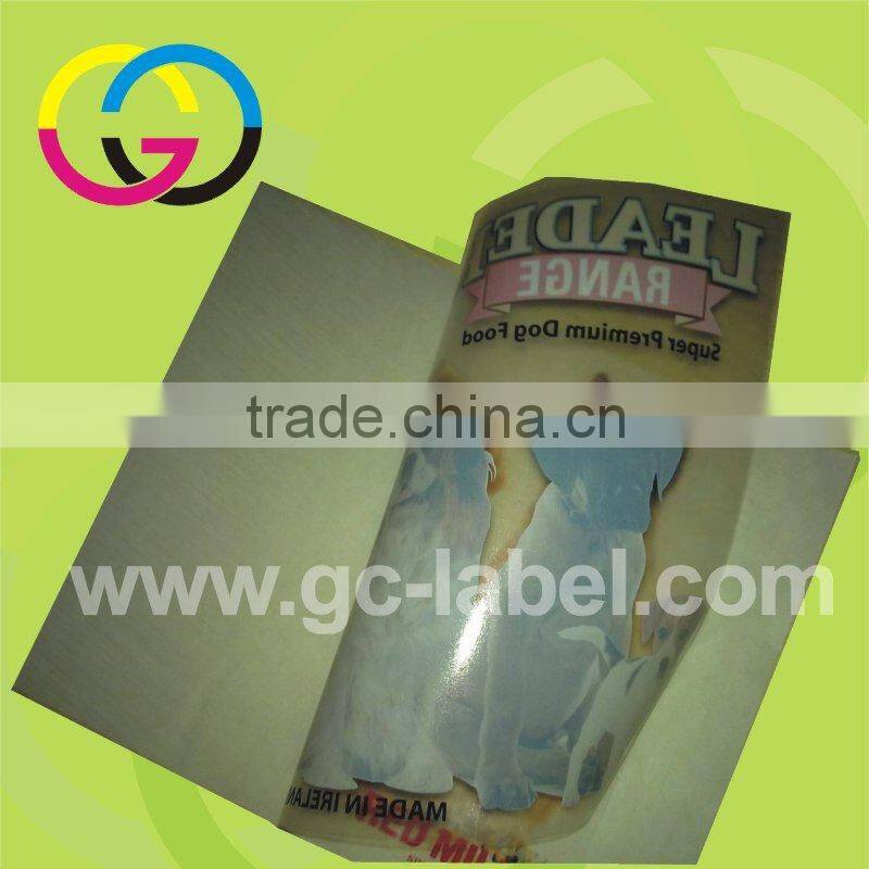 clear label