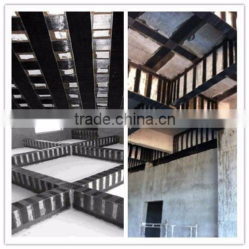 Fire resistant UD carbon fabric high strength construction reinforced material