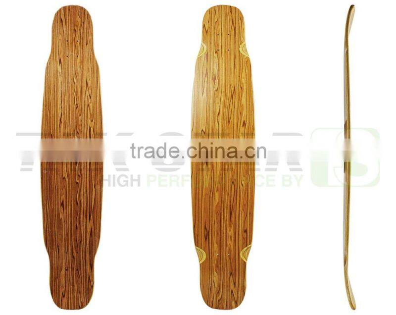 wholesale 46" wood dancing longboard decks