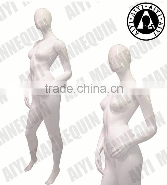 High quality sexy female plastic stand mannequin