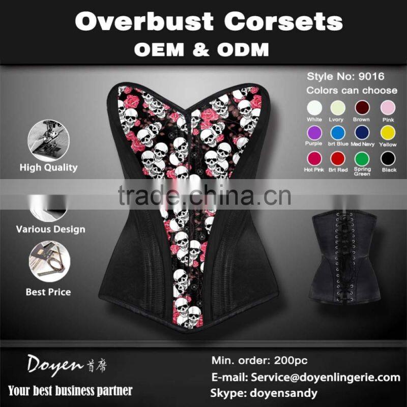 2015 china wholesale Top Quality Hot Sell Vintage Sexy Women Corset Lingerie