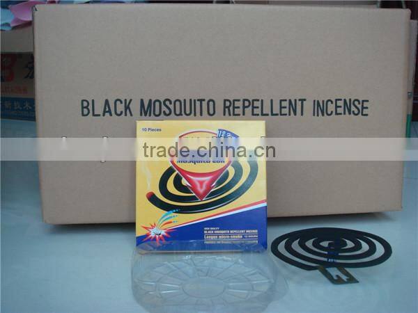 unbreakable plant fiber smokefree140mm black mosquito coil