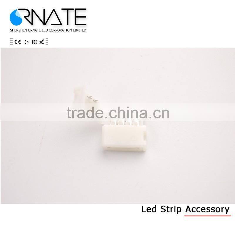 10mm 4pin RGB connector wire double jack wire for connecting 5050 RGB led strip to strip