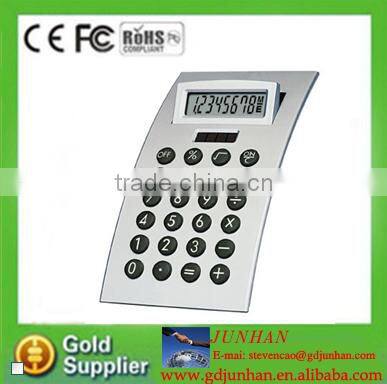 Dual Power Source promotional desktop calculator