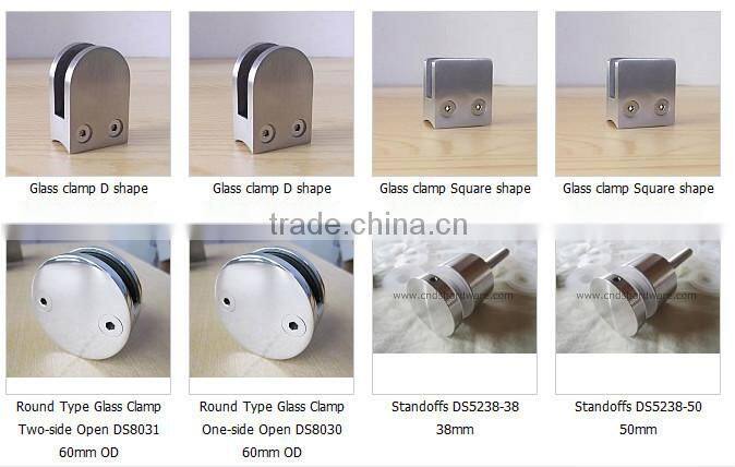China OEM High Precision Clamps for Glass Door China supplier hinge clamp glass mounting Stainless Steel lost wax casting
