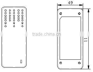ip20 UL CUL approval 4a 12v dc power adapter with 2 pin 3-pin us plug