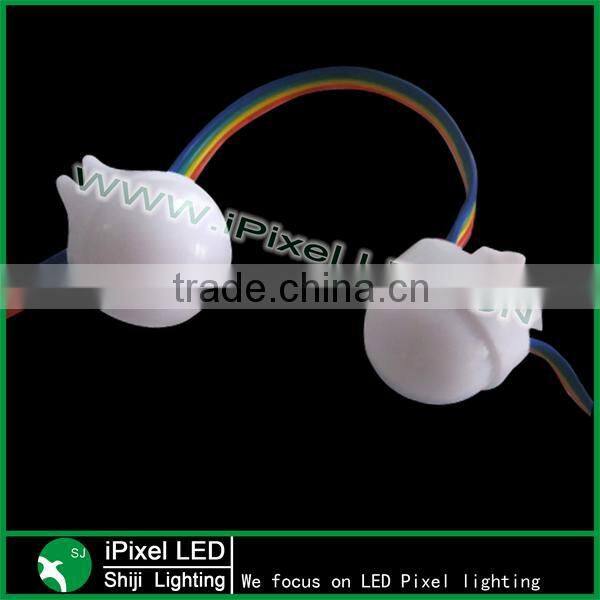 60mm 18led rgb led turbo cover amusement ride led light